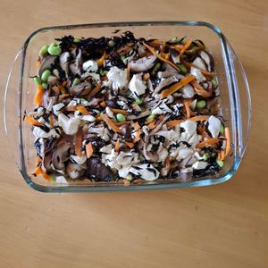 728185の作ってみた!投稿(レンチン４分【豆腐とひじきの煮物】)