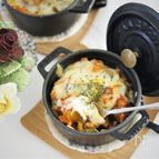 南瓜のミートソースグラタン