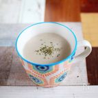 栗の豆乳ポタージュ。