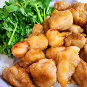 みー助の作ってみた!投稿(スイートチリチキン【照りっとジューシー♪】)