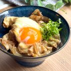とろ〜り卵がたまらない！【とろたま豚丼】