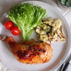 玉ねぎとしいたけのチーズ焼き