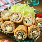 ザクっ！とろ〜り♪豚こまチーズロールカツ
