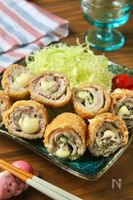 ザクっ!とろ〜り♪豚こまチーズロールカツ