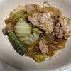 yの作ってみた!投稿(重ねて煮るだけ♪『豚バラ白菜とはるさめのすき焼き風♡甘辛煮』)