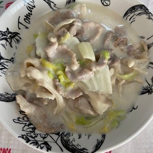 万福の作ってみた!投稿(フライパンひとつ♩白菜と豚肉のクリーム煮)