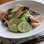 秋鮭ときのこのホイル焼き