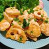 meguchiの作ってみた!投稿(【鶏れんこんマヨ】鶏むねしっとり♡えびマヨ風やみつきおかず♪)