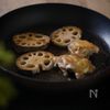 蓮根と鶏のじりじり焼きの工程3