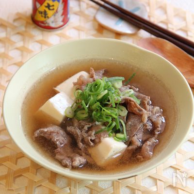 関西の味♪肉吸い