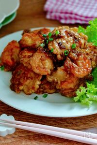 やみつき!ご飯すすむ♡海老天の甘辛だれ【揚げない・ごちそう】