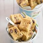 レンジでOK！小豆のバナナ蒸しケーキ
