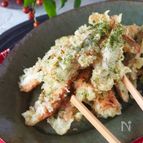 秘密の衣でサックサク！ちくわとごぼうの揚げない磯辺揚げ