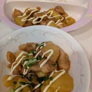 はちわれの作ってみた!投稿(【驚くほどおいしい♪】照り焼き！じゃがマヨチキン♪)