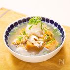 揚げ出し豆腐風いちご煮ソース