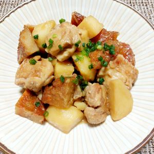 よっこの作ってみた!投稿(【男子喜ぶ！さつま揚げと鶏じゃがのうま煮】子供爆食い♡︎)