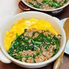 【ニラそぼろ餡のふわ玉丼】ラクうま！ふわふわ卵ととろ〜り餡♪
