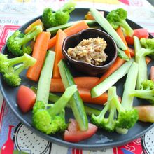 野菜スティック 粒マスタード味噌ディップソース