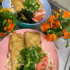 そら・ゆずの作ってみた!投稿(お揚げの甘辛煮【いなり寿司やきつねそばに】)