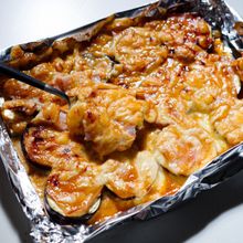 絶品!茄子の甘辛チーズ焼き【簡単時短・火を使わない】