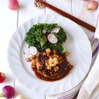 照り焼き大根バーグ