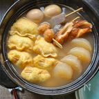 ≪出汁ジュワ～と溢れる≫豆腐、塩昆布、鰹削り節の油揚げ包み煮