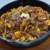 楽ラク手抜キッチン🐶🐾の作ってみた!投稿(【牛肉と玉ねぎのペッパー焼肉】ペッパーライス風スタミナおかず)