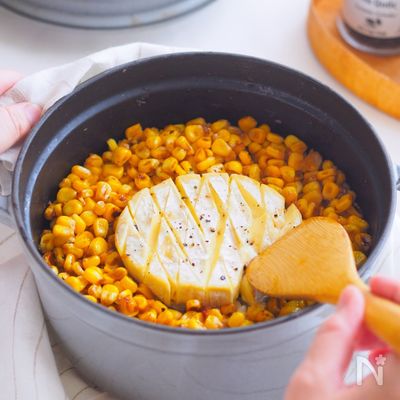間違いない組み合わせ♡『チーズとうもろこしごはん』