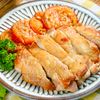 【バリバリチキン】トマトソテーで食べるの工程5