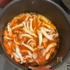 ピリ辛で温まる♪あさりスンドゥブの工程2
