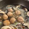 【肉団子クリームパスタ】ワンパンで節約ガッツリ麺の工程3