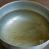 コンナムルチャプチェ・蒸し煮で作る旨辛豆もやしチャプチェの工程1