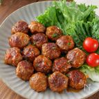 ピリ辛ケチャップ味！ふっくら旨い大人のスパイシーミートボール