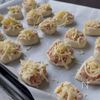 【冷凍豆腐で作るくるくるミートチーズパイ】節約/かさましの工程6