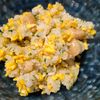 月雪由翔の作ってみた!投稿(皮も油も使い切ろう！鶏皮のシンプルチャーハン)