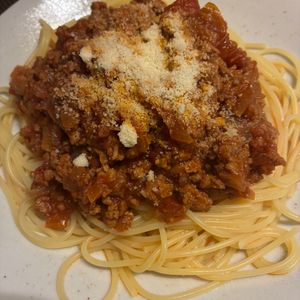 ミントミントの作ってみた!投稿(濃厚ミートソース*簡単なのに本格的で美味しい)