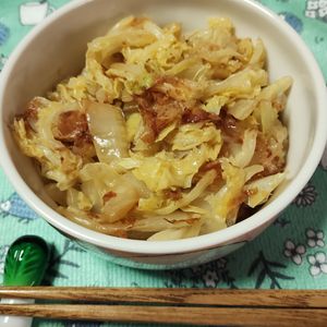 M＊Pの作ってみた!投稿(【簡単♪白菜のおかか炒め煮】あと一品に！)