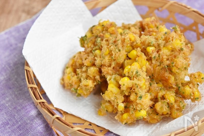 とうもろこしとチーズののり塩天ぷら by 鈴木美鈴 レシピサイト Nadia ナディア プロの料理家の