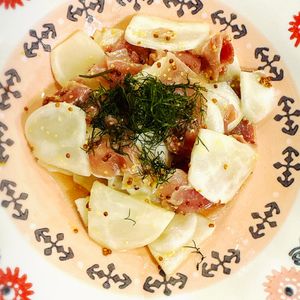 amiの作ってみた!投稿(【かぶと生ハムのマスタードマリネ】止まらない美味しさ)