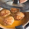 本鶏だしのカレースープハンバーグの工程6