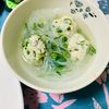 なるみんの作ってみた!投稿(【ネギと鶏だんごの春雨スープ】ネギたっぷり♬︎シンプルスープ)