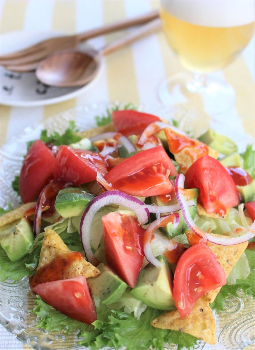 トルティーヤチップスサラダ レシピサイトNadia