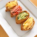 ごま香る　蕎麦おいなりさん。