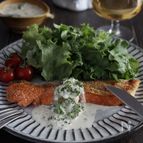 さけのチーズソテー★レモン香る！ヨーグルトソースがけ