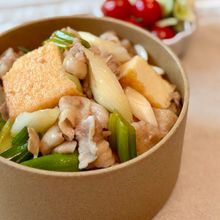 10分で完成！【豚バラ厚揚げ丼】