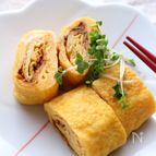 旨味アップdeお弁当にもお勧め！ねぎみそ入り卵焼き