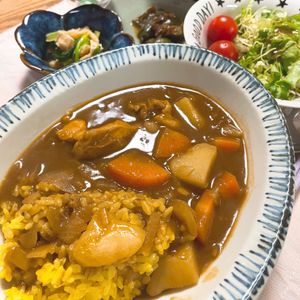 633toの作ってみた!投稿(我が家のチキンカレー。)