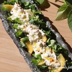 イタリア発！3分でおもてなし料理＊桃を使ったサラダ＊