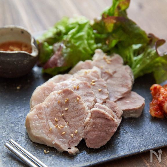 旨味凝縮、塩麹豚