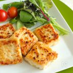 冷凍豆腐のジューシー照り焼きステーキ
